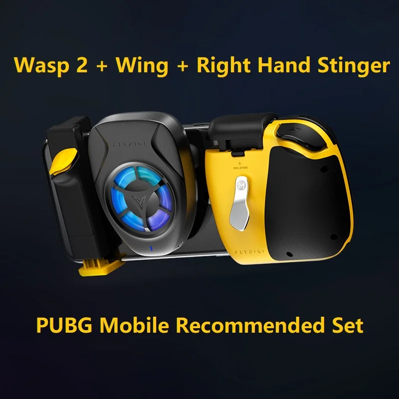 W2 Wing and Stinger Flydigi Осип 2 половинный геймпад для мобильного телефона планшет контроллер игры pubg мобильный IOS/Android Bluetooth контроллер геймпад - Цвет: W2 Wing and Stinger