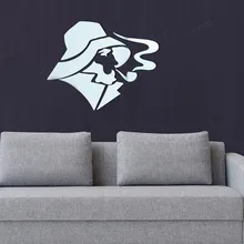 AliExpress шторм, зеркало стикер бумажные наклейки украшение зеркало настенные декоративные наклейки сигары