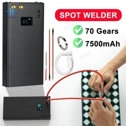 Machine de soudage par points numérique intelligente, 70 vitesses réglables, avec fonction de recharge rapide 2,4a, affichage couleur OLED 