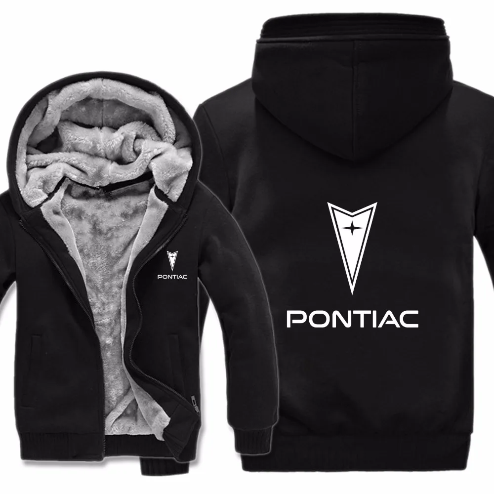 Зимние Pontiac толстовки мужские модные пальто P шерстяная подкладка куртка Pontiac толстовки с капюшоном HS-011