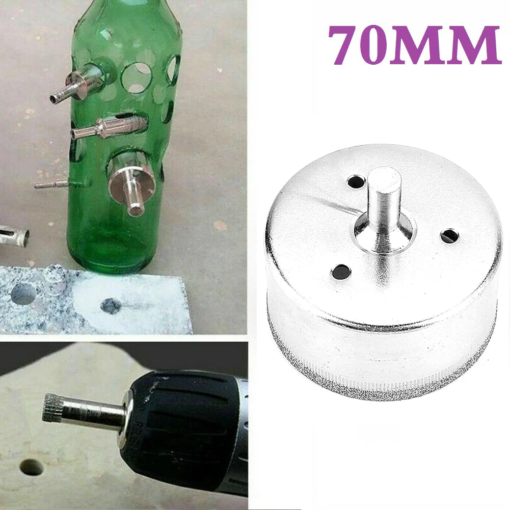 70mm Diamond Hole Saw Set Holes Drill 