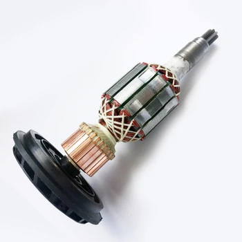 

Replacement AC 220 V 7 Teeth Drive Shaft Hammer Rotor For Bosch GSH11E GBH11DE Armature Anchor Replace Engine Rotor With Brushes