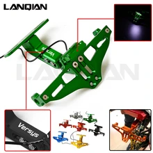 Для Kawasaki Versys 1000 держатель номерного знака для мотоцикла Versys 1000 NINJA250 300R Z250 Z300 VERSYS 300X 650CC запчасти