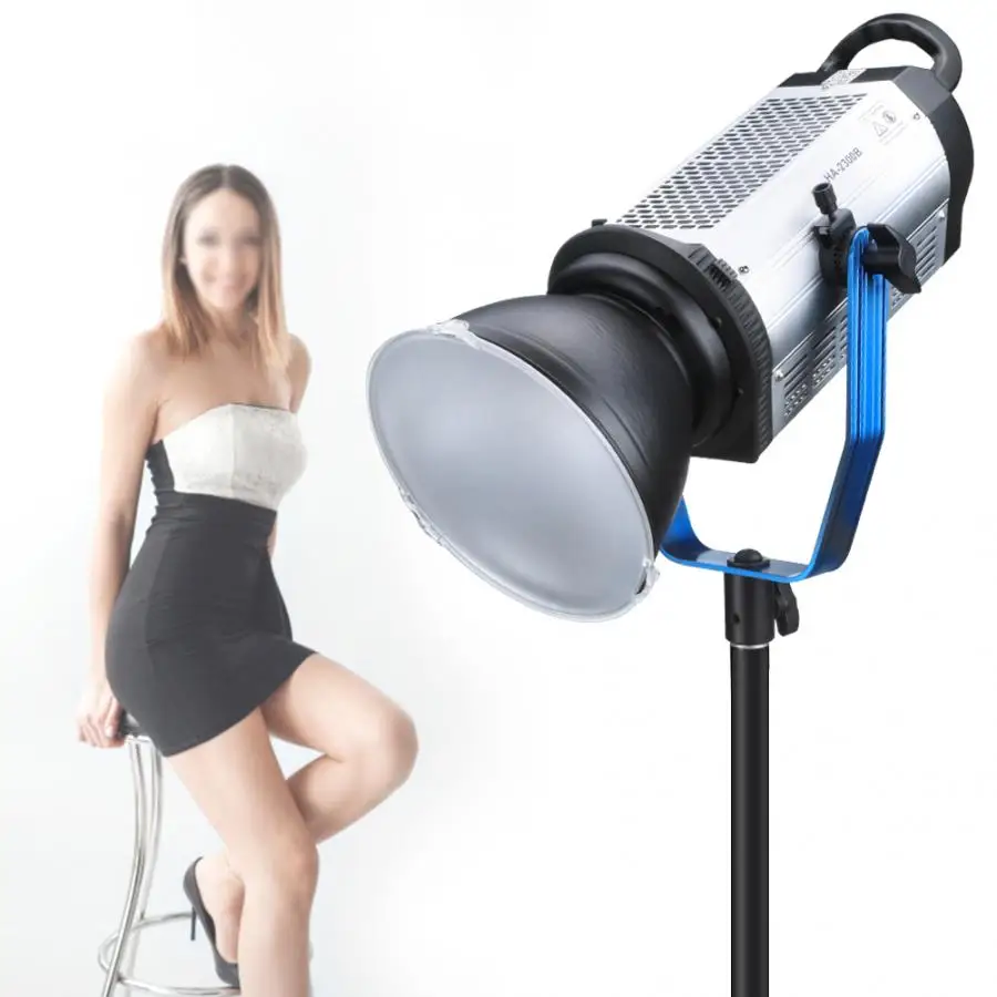 Selfie light NiceFoto HA-3300B 330 Вт COB профессиональная вспышка для фото и видео Лампа профессиональный свет съемки