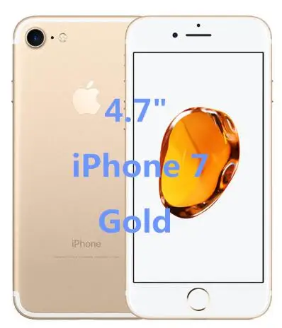 Original Apple iPhone 7 / iPhone 7 Plus 4G LTE Mobile Phone Used 12MP 16G/64G/128G 4.7"/5.5" Fingerprint Unlocked IOS CellPhone apple cell phones for sale iPhones