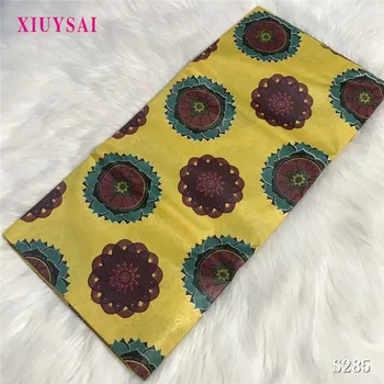 

XIUYSAI bazin brode bazin riche fabric brocade jacquard fabric soft african bazin riche brocade 2019 nouveau 5yards/lo K285