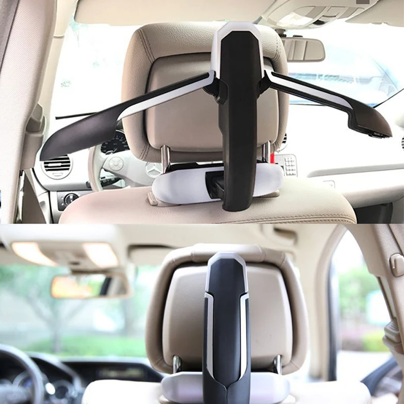 

High Quality Hanging Hook Safety Hanger For Coat Jacket Suit Car Coat Hanger Back Seat Headrest Clothes Hanger