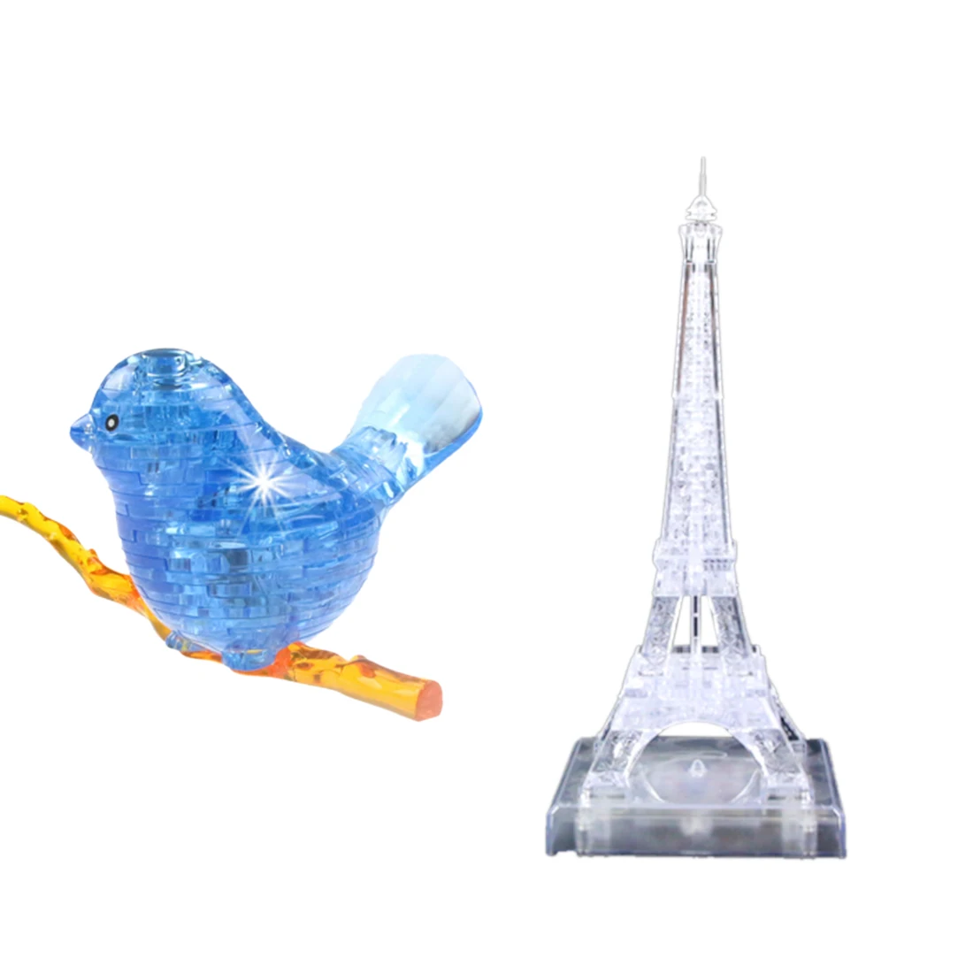 Детские DIY хрустальные головоломки модель 3D головоломка игрушка сборка головоломки Развивающие игрушки Дети Рождественские подарки новое поступление - Цвет: 2