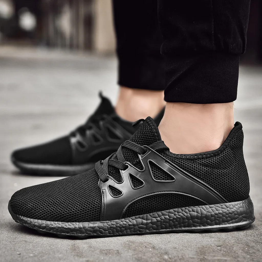 Сетчатые кроссовки для мужчин и женщин спортивная обувь бега с нескользящей