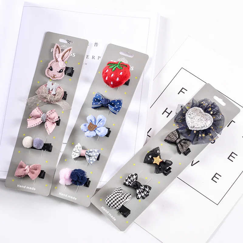 Детская заколка для прически милая леди принцесса милый зажим маленькой