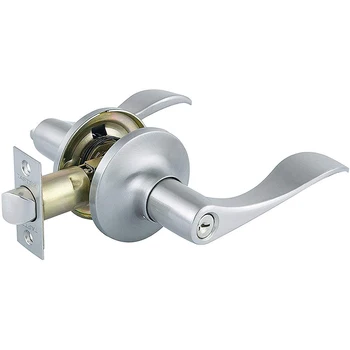 

Home Hardware Door Lock Handle Lever Stainless Steel Rustproof Entry Tool Passage Indoor Knob High Quality Accessory