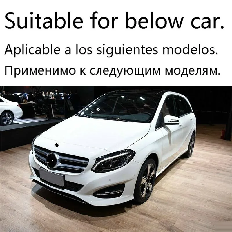 Молдинги, части, модификация, внешний, авто защита, Стайлинг, аксессуары для автомобиля, гоночные грили 15 16 17 18 для Mercedes Benz B класс