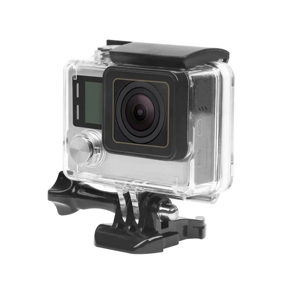 30m Underwater Waterproof Case Cover Housing for GoPro Hero 3+/4 Camera Protective Cover Housing Mount for Go Action Pro Camera