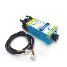 5,5 Вт 450нм 33 мм фокусирующий синий лазерный модуль 5500 МВт ttl/PWM управление лазерной трубки Диод с защитой очки