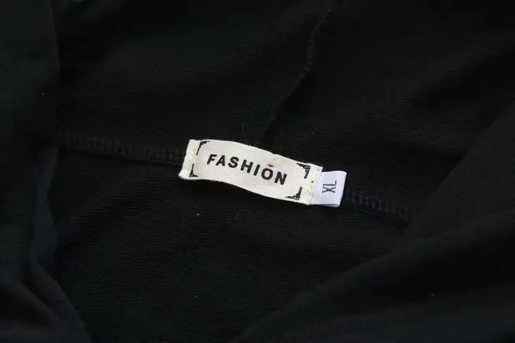 Plus Size Casual Sweatshirts Autumn Women Fashion Loose Long Sleeve Cranes embroidered Hooded Hoodies S48-2085