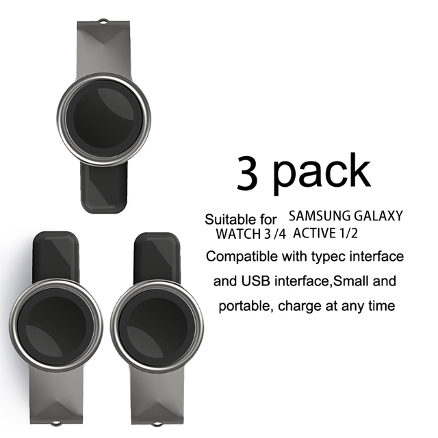 Samsung Galaxy Fast Charger Galaxy Watch 3/4 Active 1 2 Magnetic Fast Charging 40/41/40mm Samsung Watch Power Supply Adapte