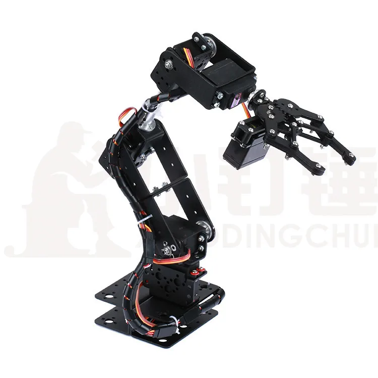 

Upgrade-6DOF Freedom Mechanical Arms Multi-Degree-of-Freedom Robot Steering Gear Grabbing Not with the Steering Gear
