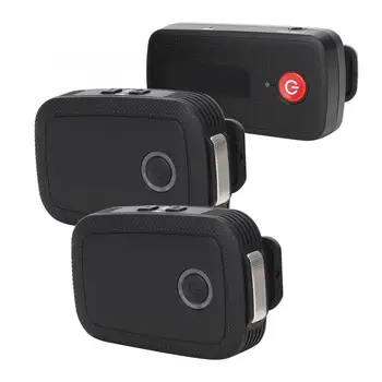 

microphone Lavalier Clip-On Mini Phone Camera Wireless Microphone for VLOG Video Recording 2.4 G karaoke microphone hot