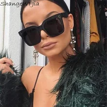 Ким солнечные очки в стиле Кардашьян леди плоский верх очки Lunette Femme женские роскошные брендовые Солнцезащитные очки женские заклепки солнцезащитные очки UV400
