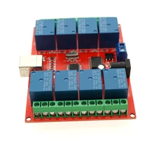 

12V Free Driver Smart Power Switch PC Controlled Relay Board 8 Channel Usb Relay Module