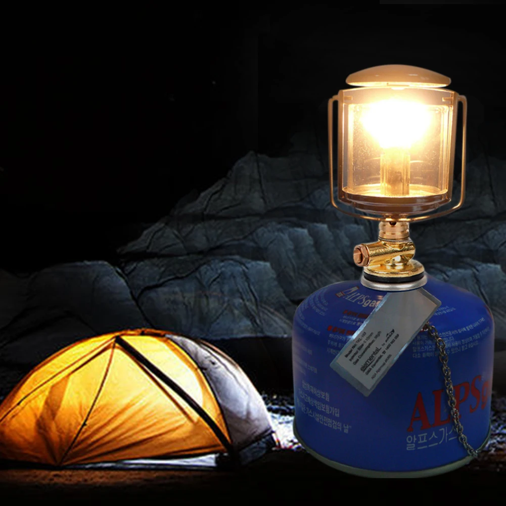 Tent Emergency Mini Camping Lantern Hiking Hanging Lamp Outdoor Portable Durable Fishing Travel Night Torch Gas Light