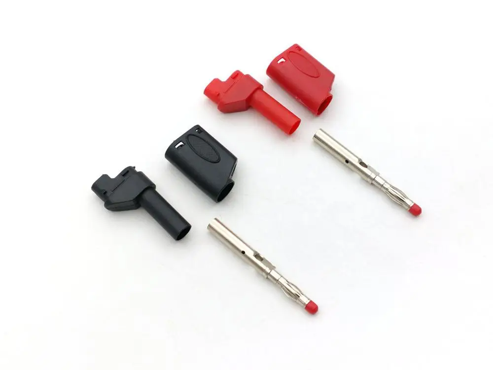 20 шт. 4 мм Изолированная Защитная вилка типа банан|plug 4mm|plug bananaplug l |