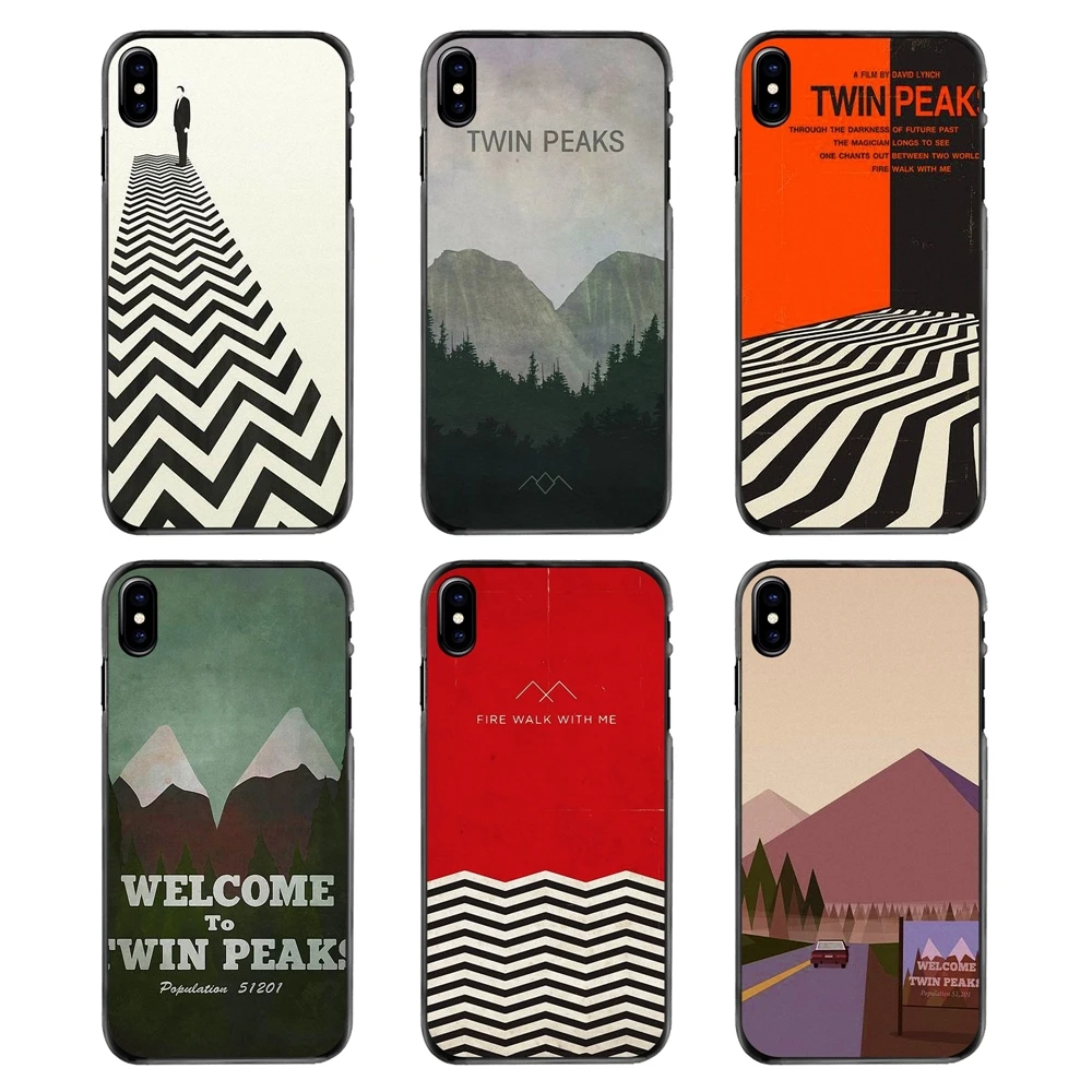 Covers For LG G6 L90 V20 Nexus 5X 6P K10 Moto E E2 E3 G G2 G3 G4 G5 PLUS X2 Play Welcome To Twin Peaks Red Sheriff Department |