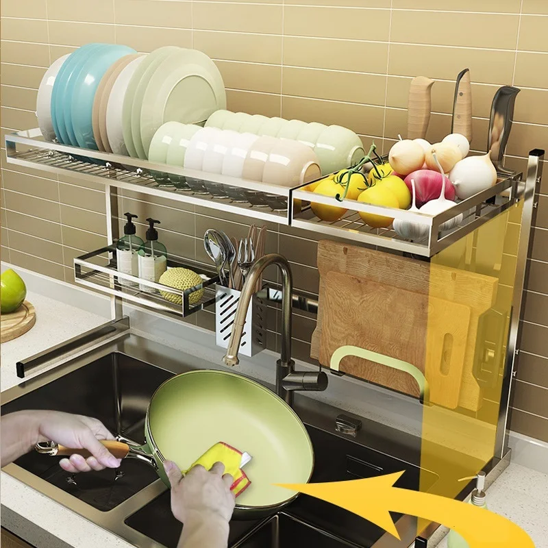 Кухонный шкаф Malzemeleri Escurridor Platos для сушки посуды из нержавеющей стали Cozinha Mutfak Cocina