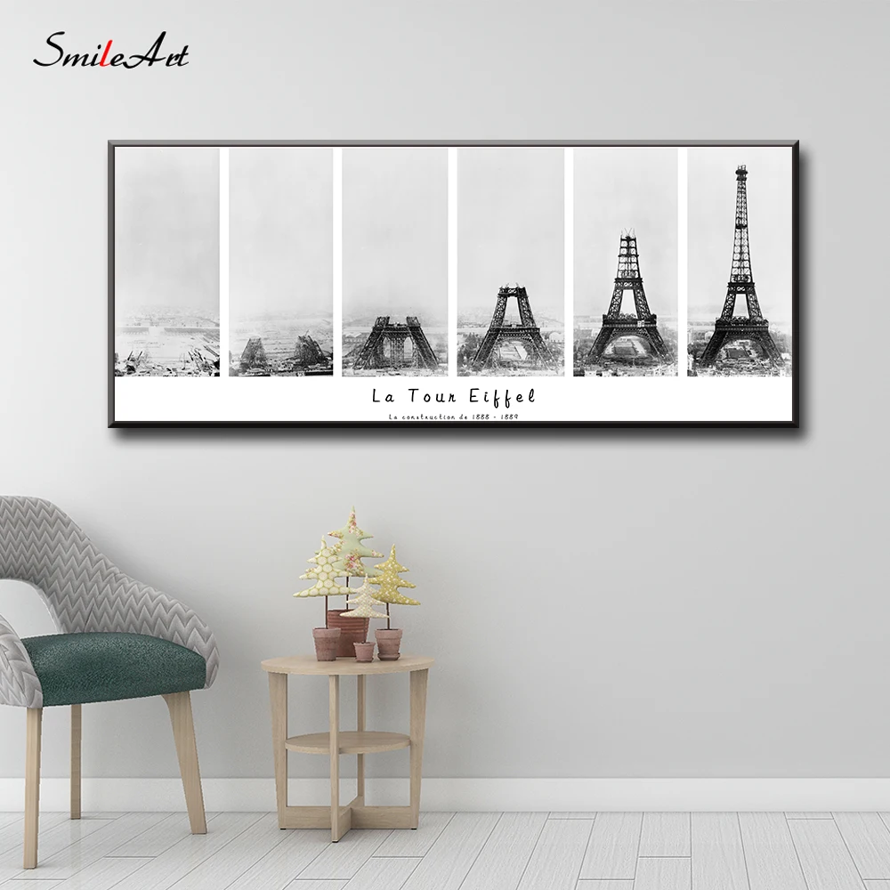 

The Construction Of The Tower Canvas Wall Pictures Wall Pictures For Living Room Pictures On The Wall Home Decor cuadros
