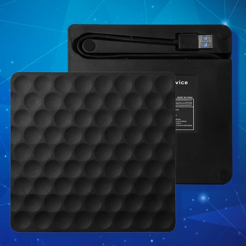 AAAJ-Внешний Usb 3,0 Cd Dvd Rom плеер оптический привод Dvd горелки ридер Dvd рекордер Plug And Play