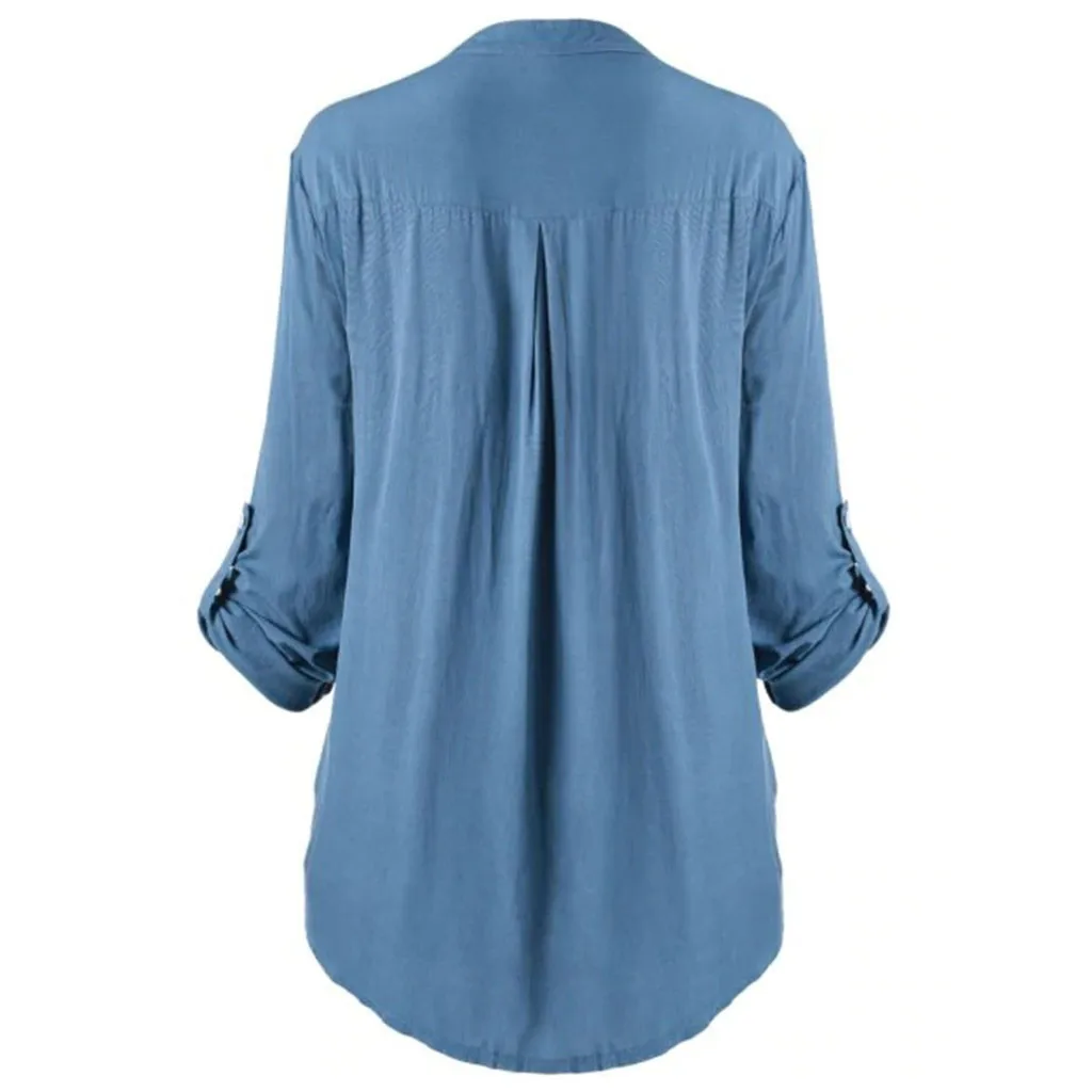 Модная кружевная блузка на пуговицах больших размеров, Повседневная зимняя одежда, сексуальный топ с v-образным вырезом, женские топы, рубашка с длинными рукавами, пуловер Blusa