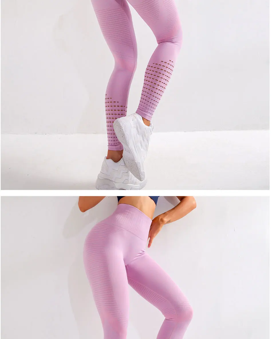 Новые женские сетчатые непрозрачные Стрейчевые леггинсы с высокой талией, штаны для йоги, колготки для контроля живота, штаны для йоги, спортивные штаны