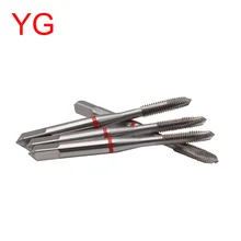 YG HSSE Spiral Pointed Tap M2 M2.5 M3 M4 M5 M6 M8 M10 M12 M14 M16 M18 M20 X0.4 X0.5 X0.7 X1.25 Metric Machine Screw Thread Taps