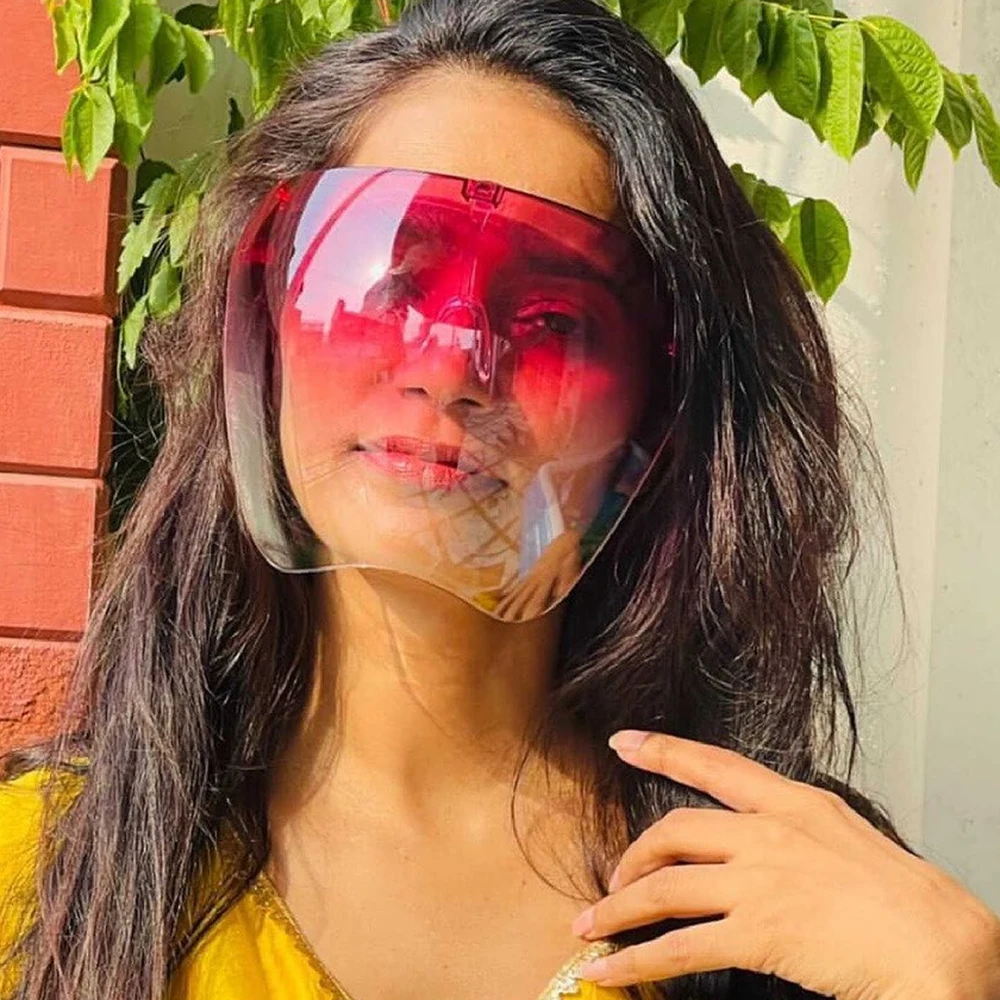 Oversized Faceshield Protective Glasses Goggles Men Women Anti-Spray Mask Protective Anti-Fogging Safety Sunglasses_voghion.com