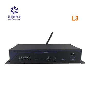 

L3 LINSN async player with USB WIFI moduel led video controller optional 4G moduel connection for advertising led screen