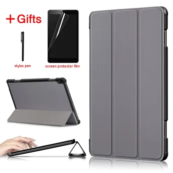 

Magnetic cover case For Lenovo Tab P10 TB-X705F TB-X705L Smart case For Lenovo Tab P10 foldable stand case+screen protector