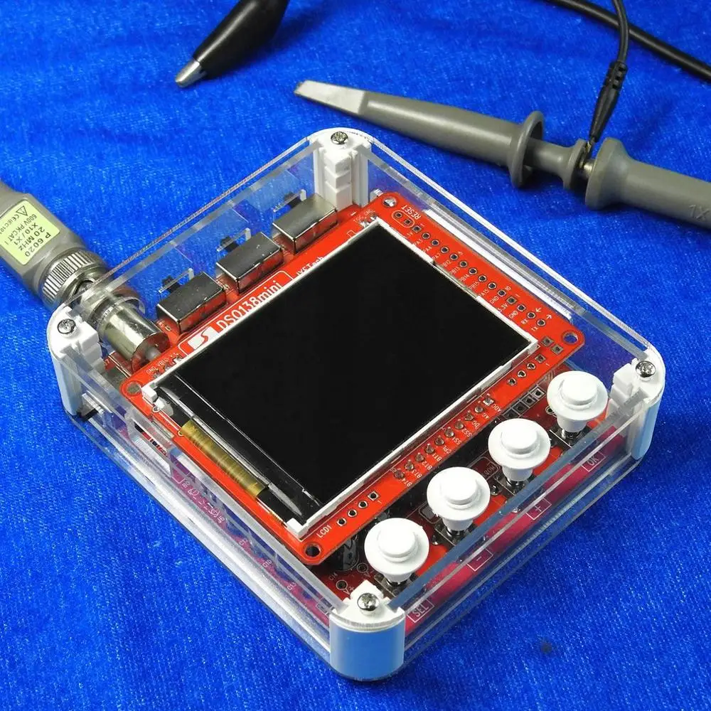 DSO138mini цифровой осциллограф DIY Kit SMD части предварительно припаянный электронный Обучающий набор осциллографы инструмент