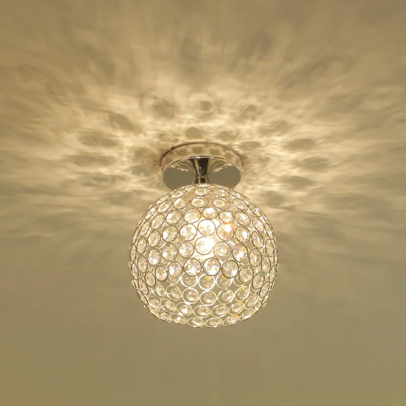 

Minimalist Modern Creative Aluminum Ceiling, K9 Crystal Ceiling Lamp Corridor Hallway Ceiling Lamp