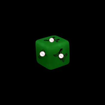 

Glow In The Dark Erotic Dice, Night Lights Love Dice Of Sex Fun Toys, Noctilucent Sex Dice Of Adult Game 1PCS