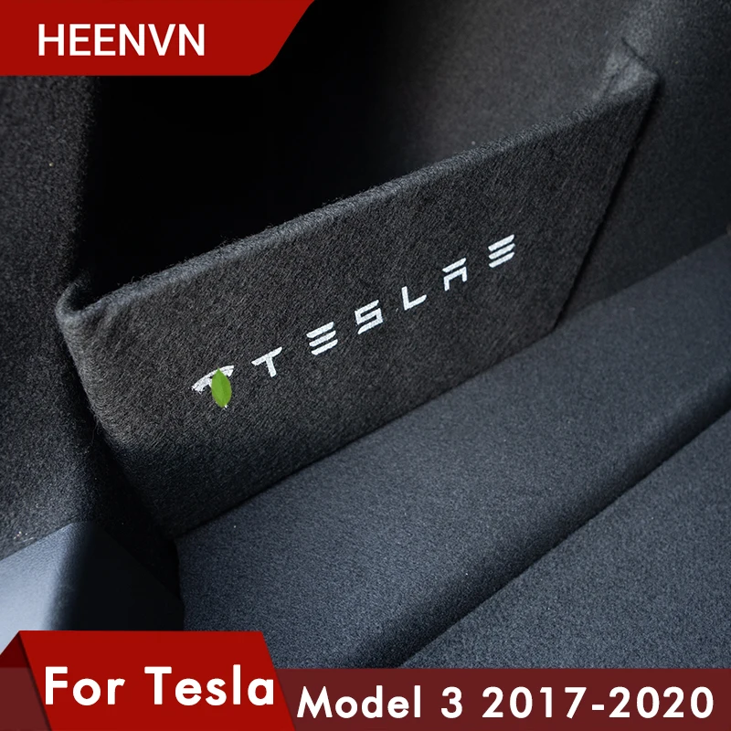 

Model3 Trunk Boot Baffle For Tesla Model 3 Accessories 2020 Trunk Partition Parts Car Tail Box Storage Baffle Model Three
