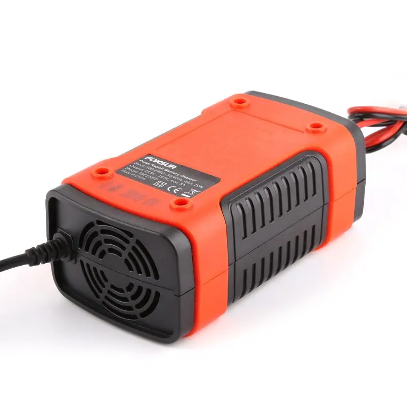 Intelligent Battery Charger 12V 5A Pulse Repair Storage With LCD Display everstart jump starter