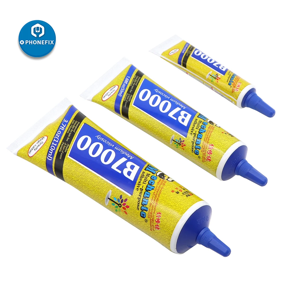 50pcs Best b-7000 10ml Multi Purpose Glue Super cold glue B7000 Adhesive  Epoxy Resin Diy