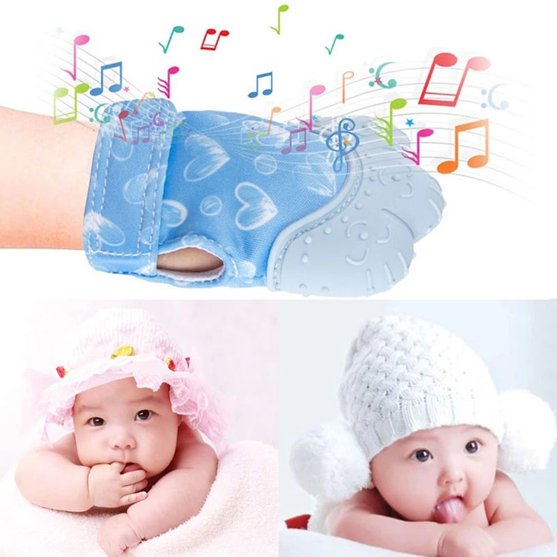 baby mitten teether