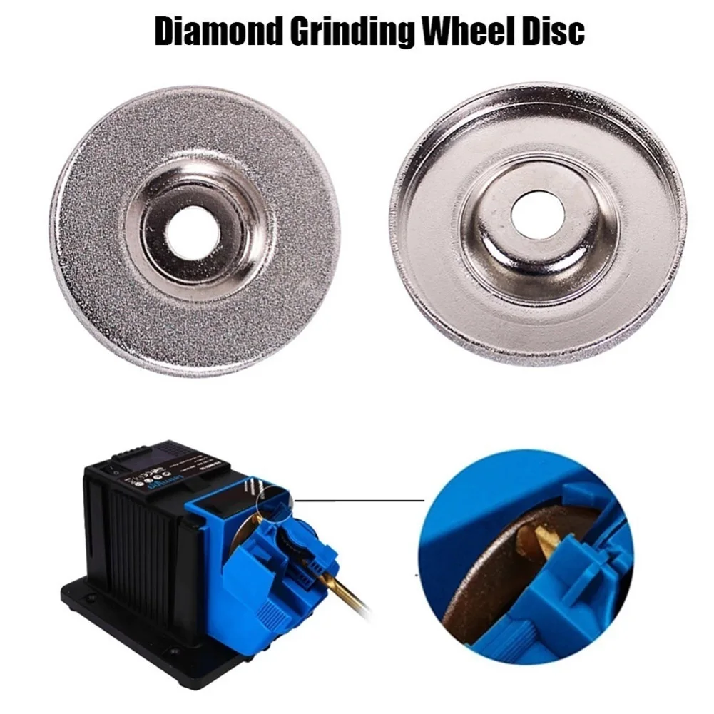 

2pcs 50mm Diamond 180# Grinding Wheel Circle Disc For Woodworking Electric Multifunctional Sharpener Grinder Accessories