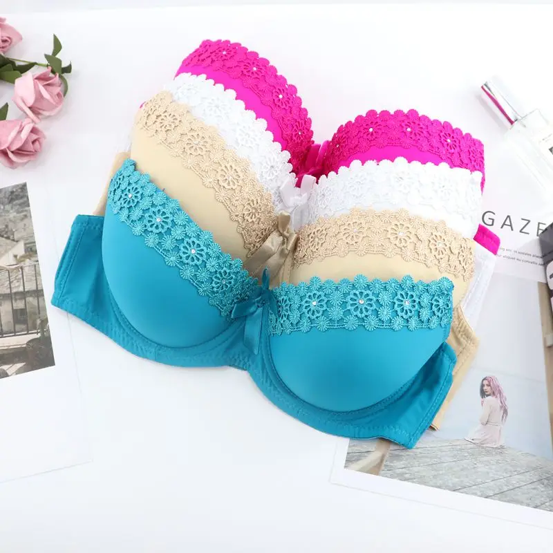 Beauwear \ badja пуш ап нижнее бельё для девочек Женский бюстгальтер маленькой груди на
