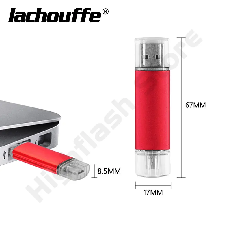 Флеш-накопитель OTG для смартфона, USB флеш-накопитель 64 ГБ, 128 ГБ, otg cle, usb 2,0, 4 ГБ, 8 ГБ, 16 ГБ, 32 ГБ, флеш-накопитель, usb накопители
