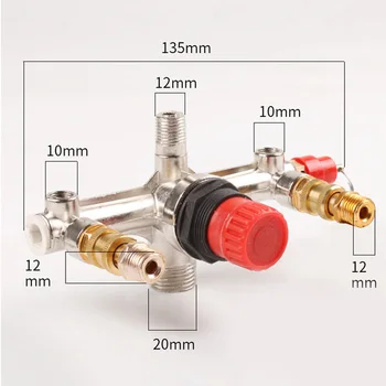 

Air Compressor Pressure Regulator Switch Bracket Valve Inflatable Pump Accessory