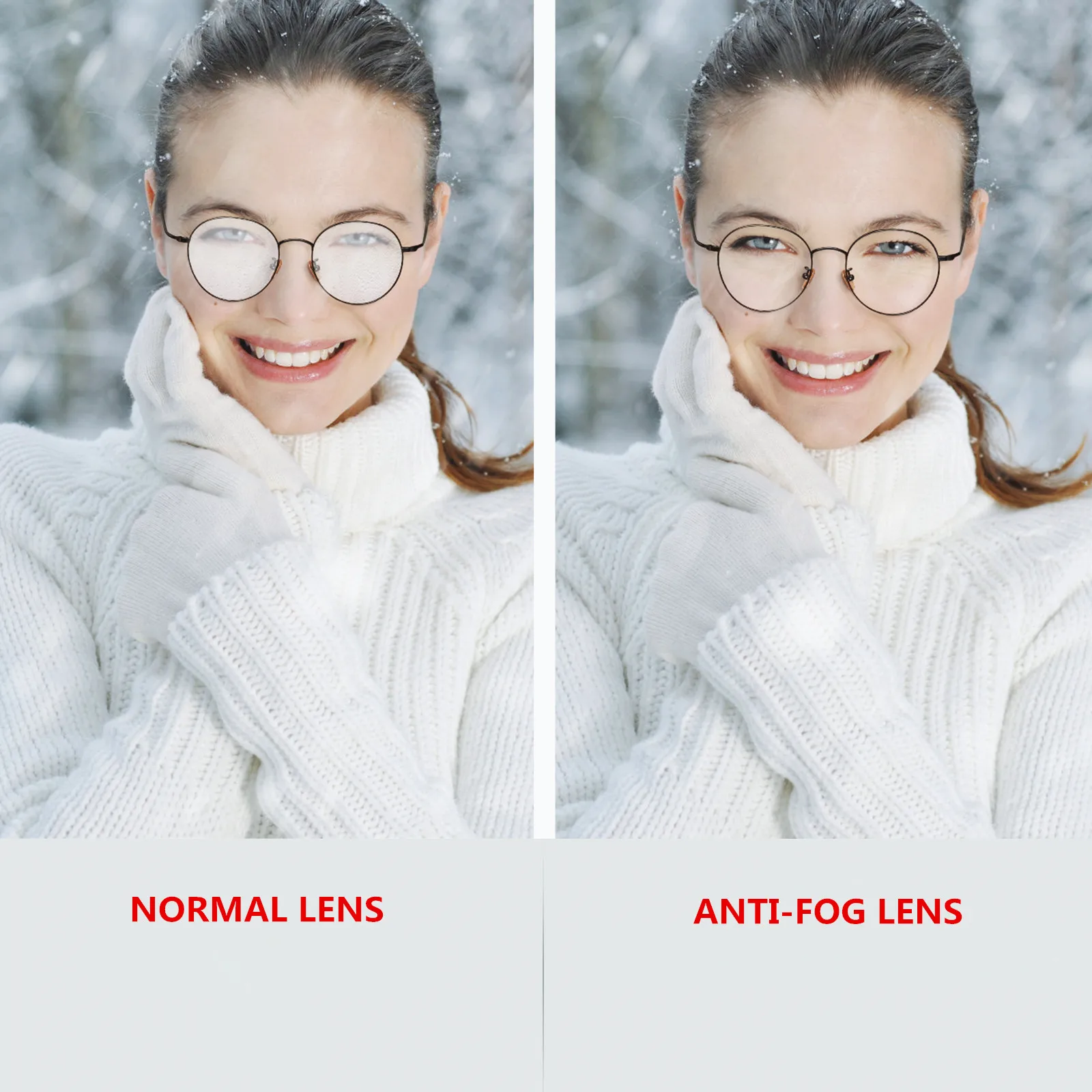 Super Tough MR-8 Series Anti-Fog lens Index 1.56/1.61/1.67 Optical Prescription Aspherica Resin Lens Myopia Hyperopia HMC Lenses