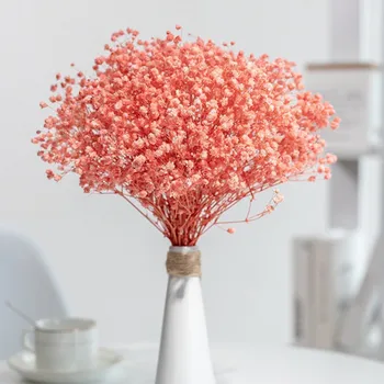 80g de Día de San Valentín para decoración de la boda secado Natural preservado flores Gypsophila paniculata decoración de la habitación