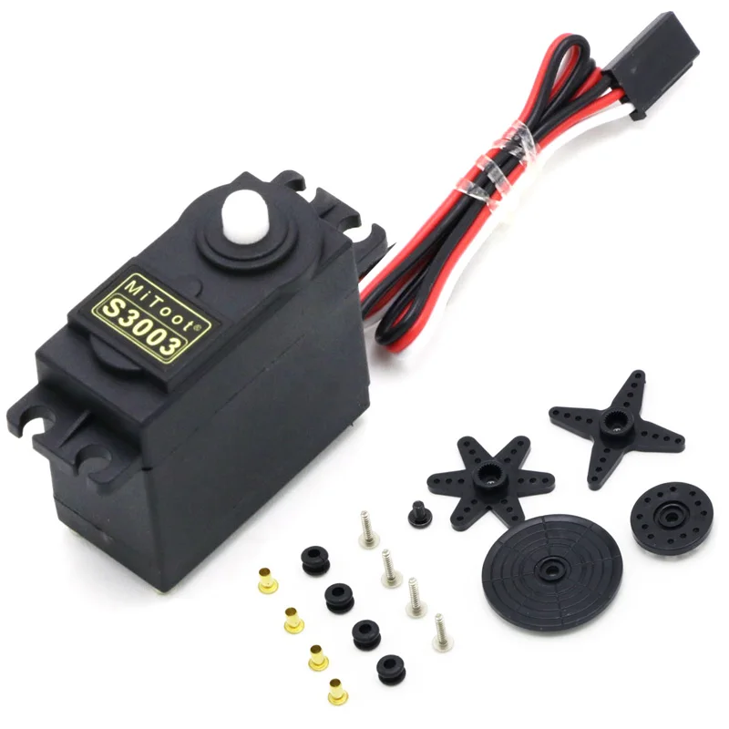 1 шт. стандартный сервопривод Mitoot 38g S3003 для RC Futaba HPI Tamiya Kyosho Duratrax GS гоночный